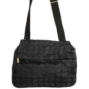 Chanel Line Messenger Bag Black